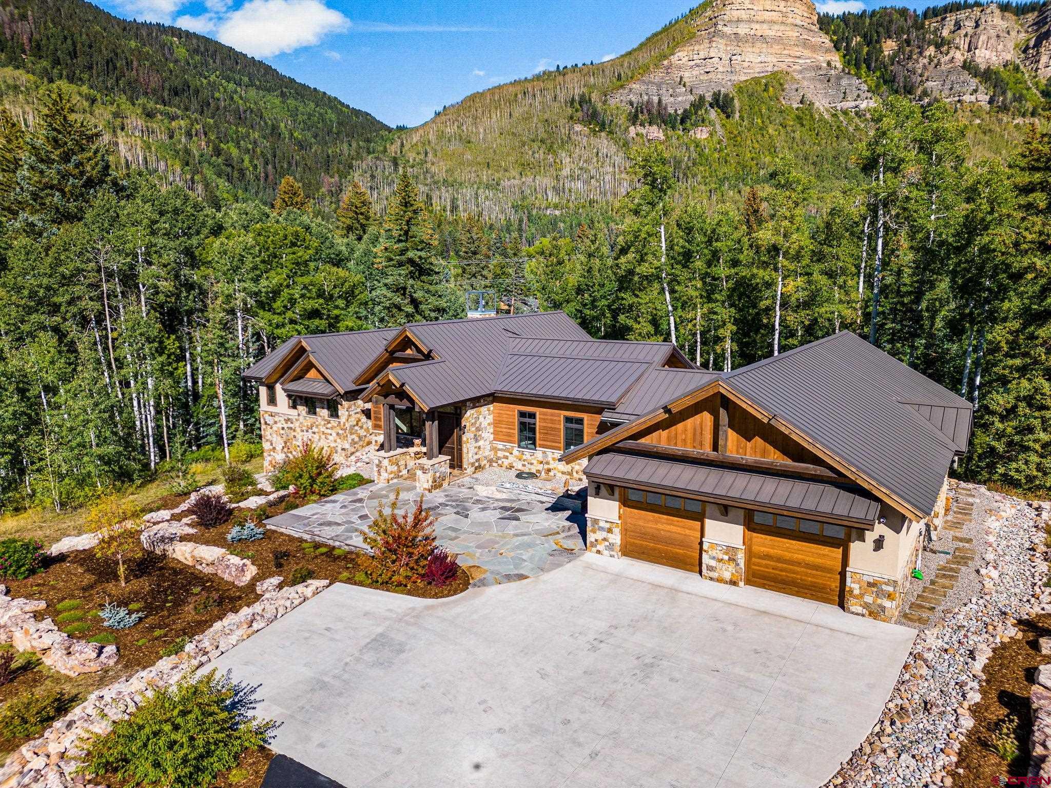 212 2 Dogs Trail Durango, CO 81301 - Photo 38 of 45 an aerial view of a house