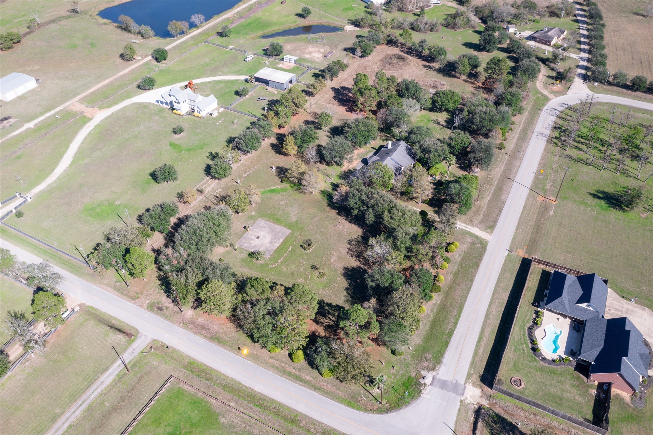 16004 Penick Road Waller, TX 77484 - Photo 46 of 50 an aerial view of a house