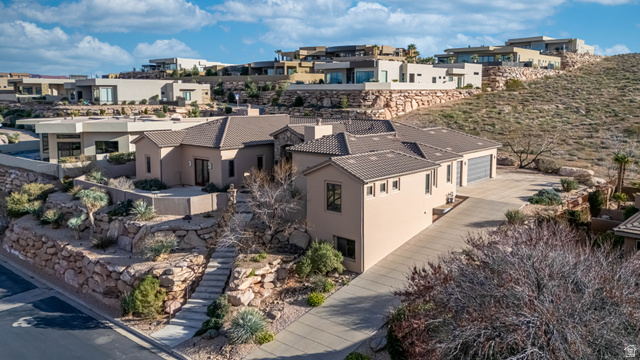 2464 East Granite Way St. George, UT 84790 - Photo 3 of 106 Aerial view of residential area