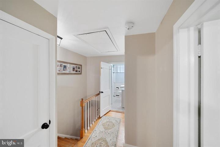1660 Aberdeen Road Towson, MD 21286 - Photo 12 of 28 a view of a hallway with a white walls and a white door