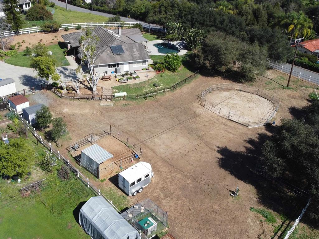2092 Tudor Lane Fallbrook, CA 92028 - Photo 50 of 52 an aerial view of a house with a yard