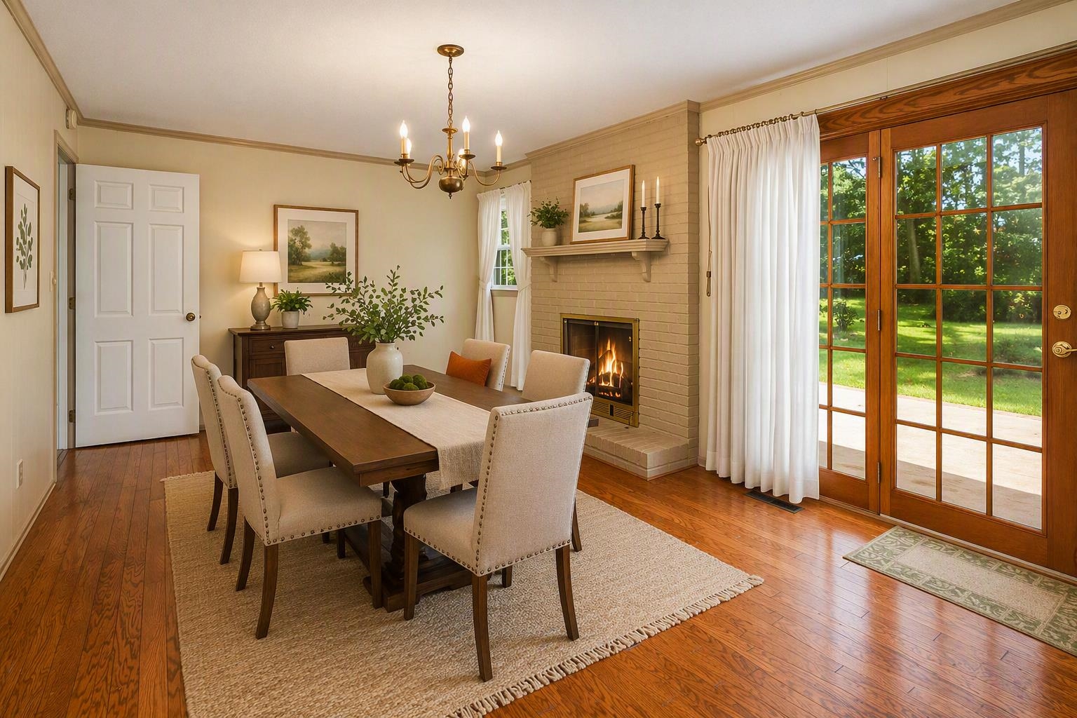 419 Ridge Drive Laurens, SC 29360 - Photo 7 of 32 Virtually Staged Dining Room