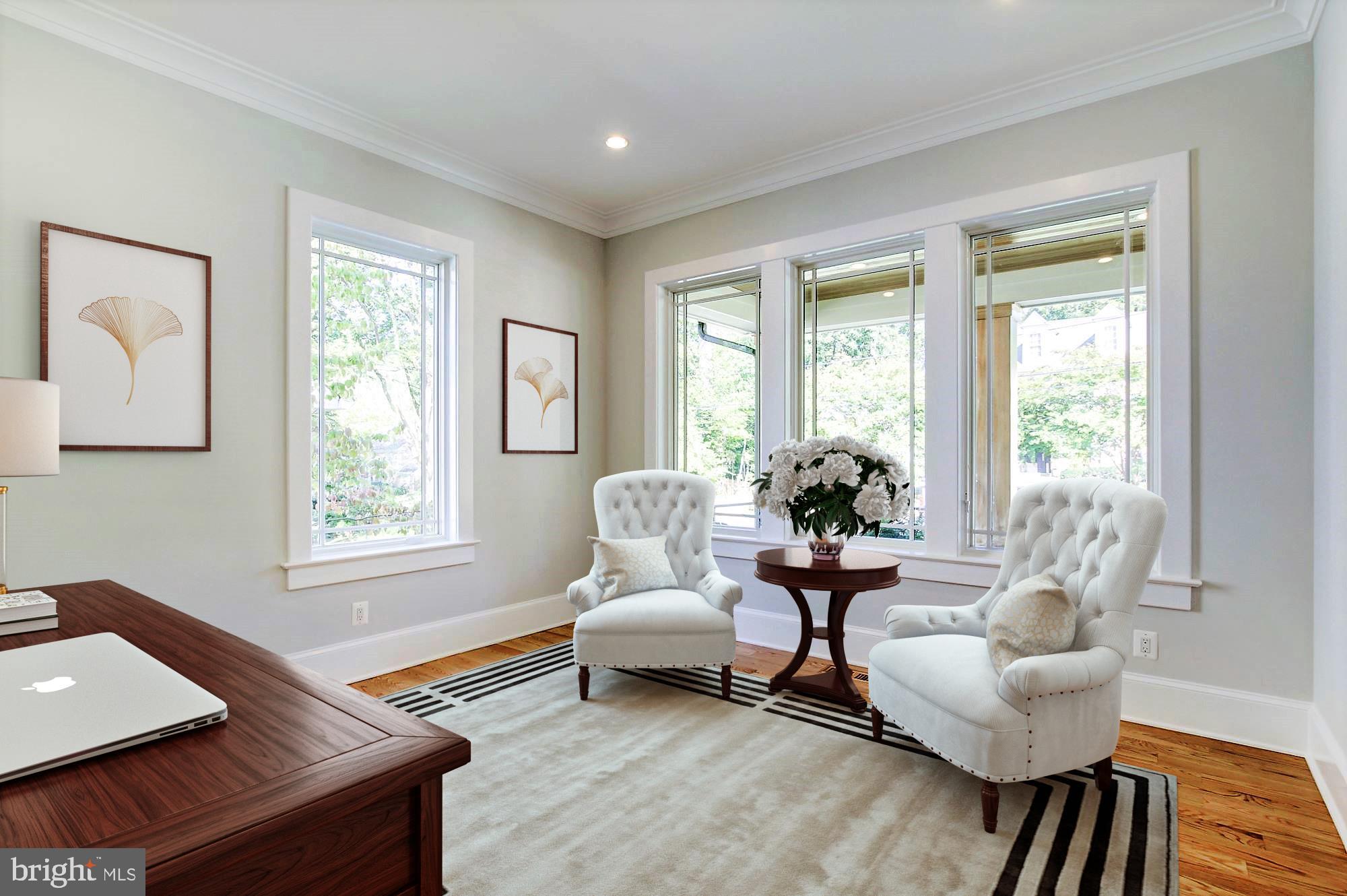 7834 Aberdeen Road Bethesda, MD 20814 - Photo 13 of 57 Office/Parlor - virtually staged