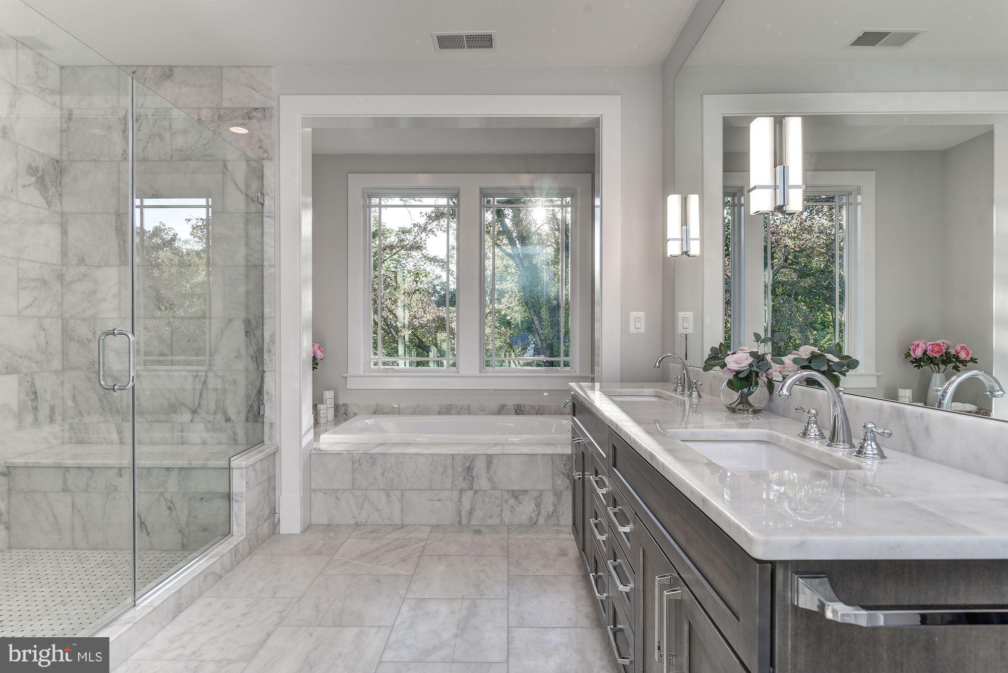 7834 Aberdeen Road Bethesda, MD 20814 - Photo 18 of 57 Spa-like Master Bath