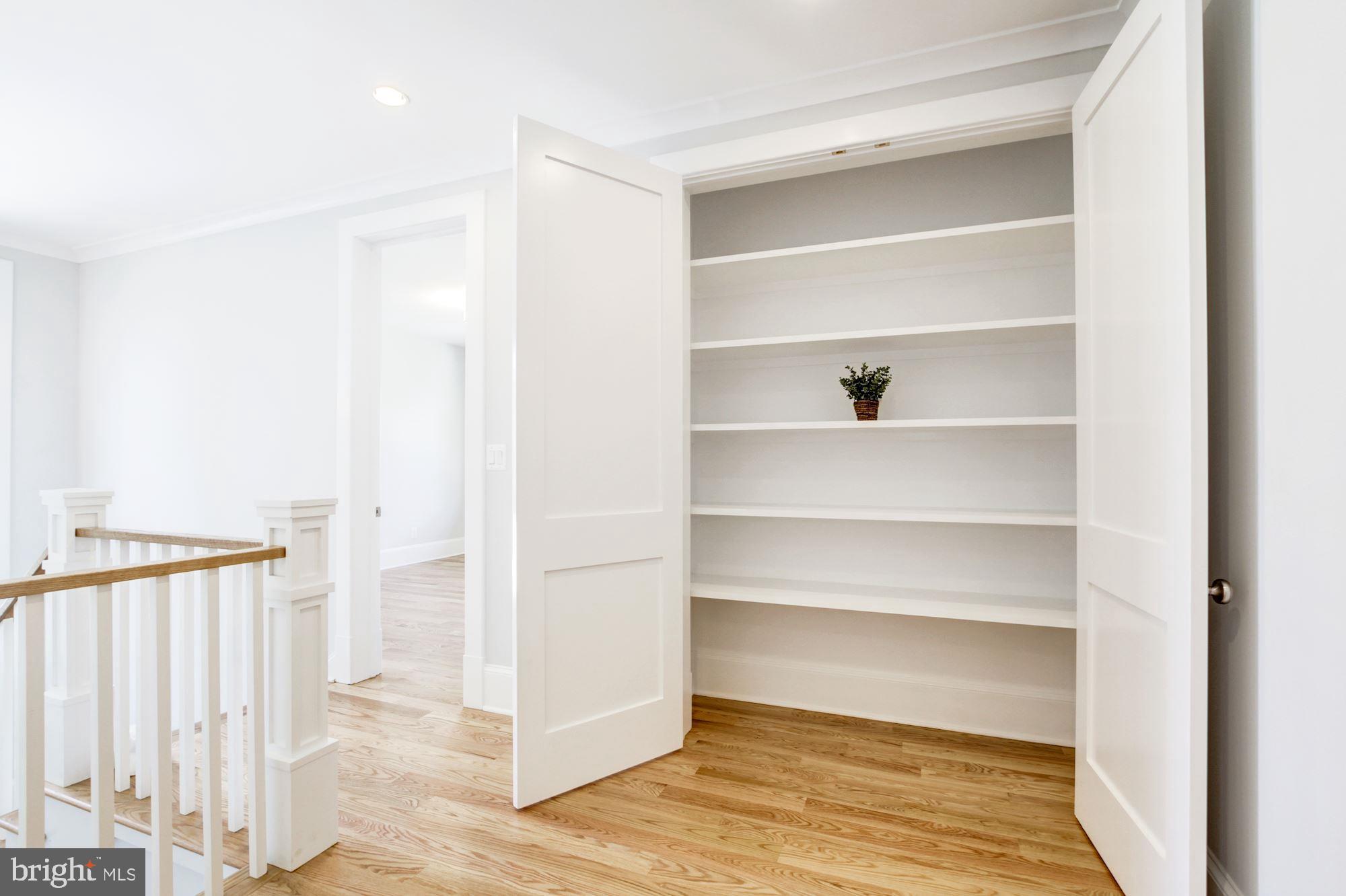 7834 Aberdeen Road Bethesda, MD 20814 - Photo 47 of 57 Large linen closet on Upper Level