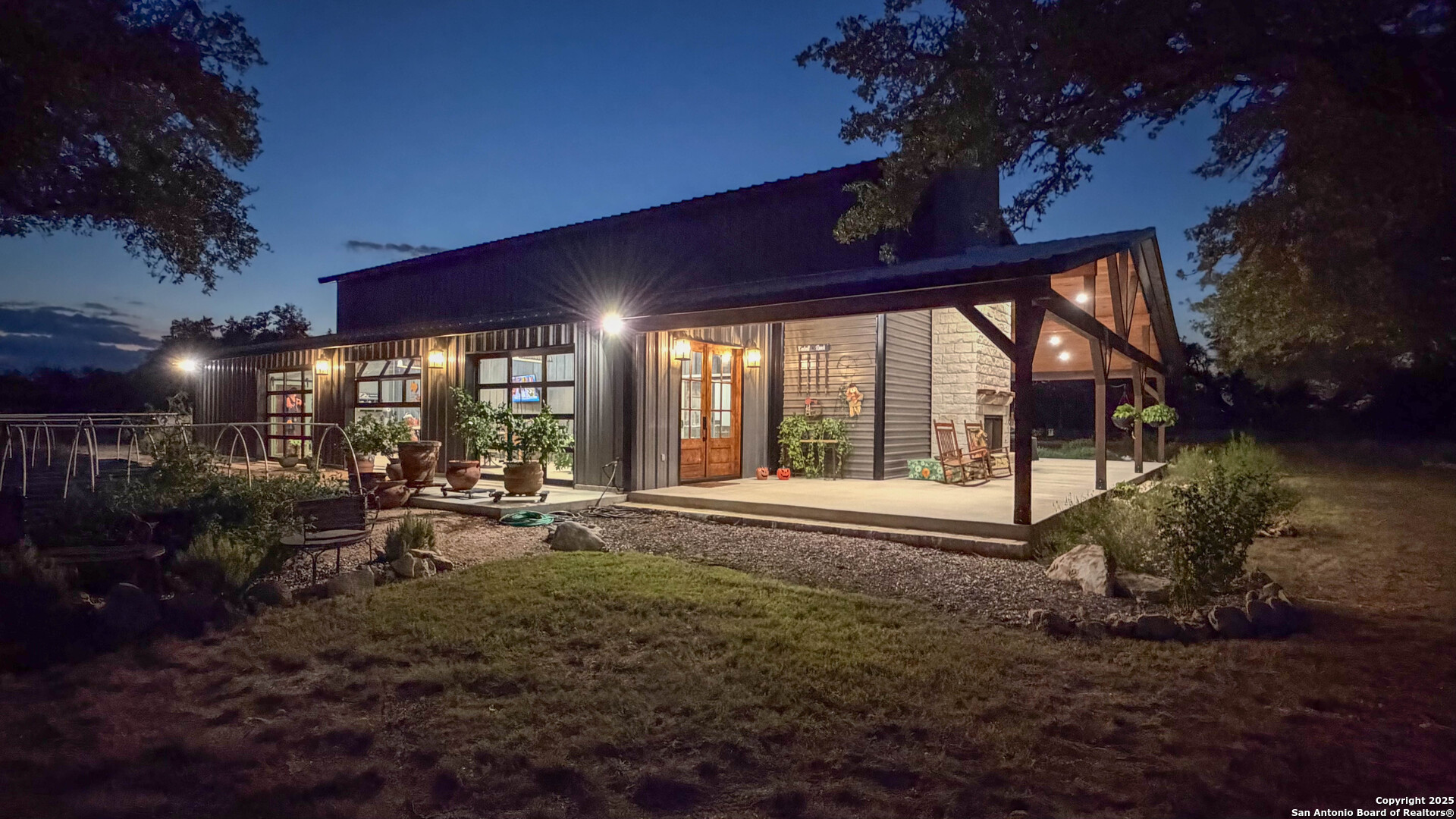 21789 Fm 2093 Harper, TX 78631 - Photo 88 of 98 a view of a chairs and tables in patio
