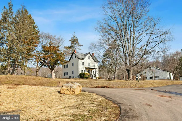 a view of large space with a tree
