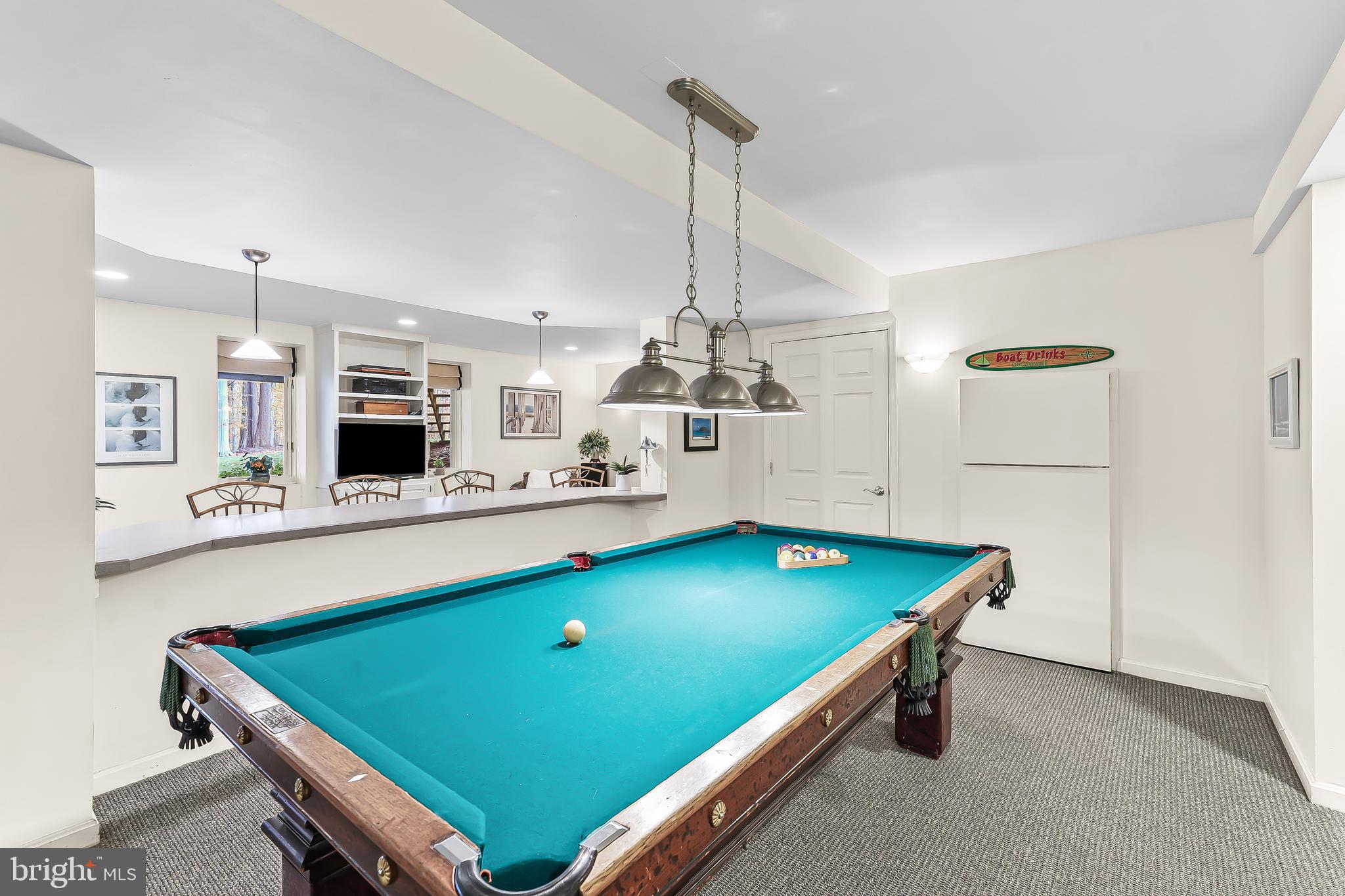 5 Copper Beech Court Landenberg, PA 19350 - Photo 21 of 38 a room with pool table and windows