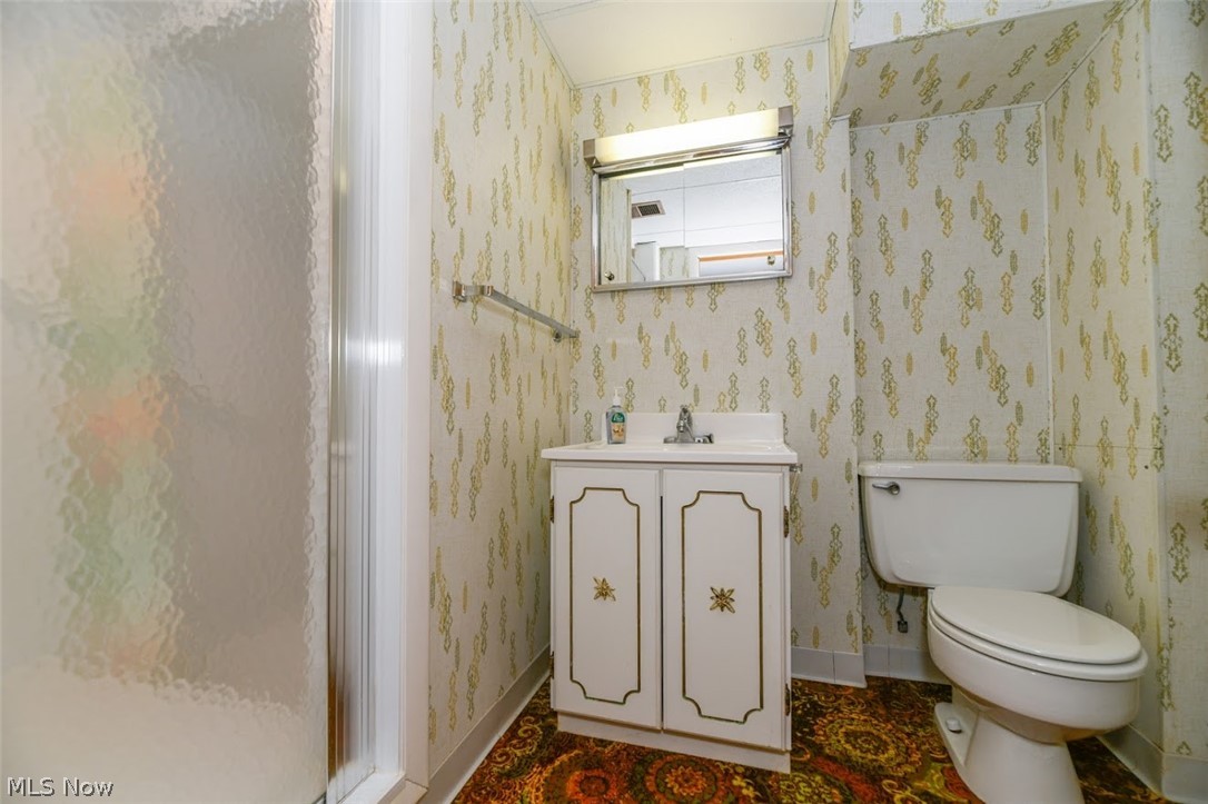 2511 Burnham Road Akron, OH 44333 - Photo 26 of 33 Lower level full bathroom