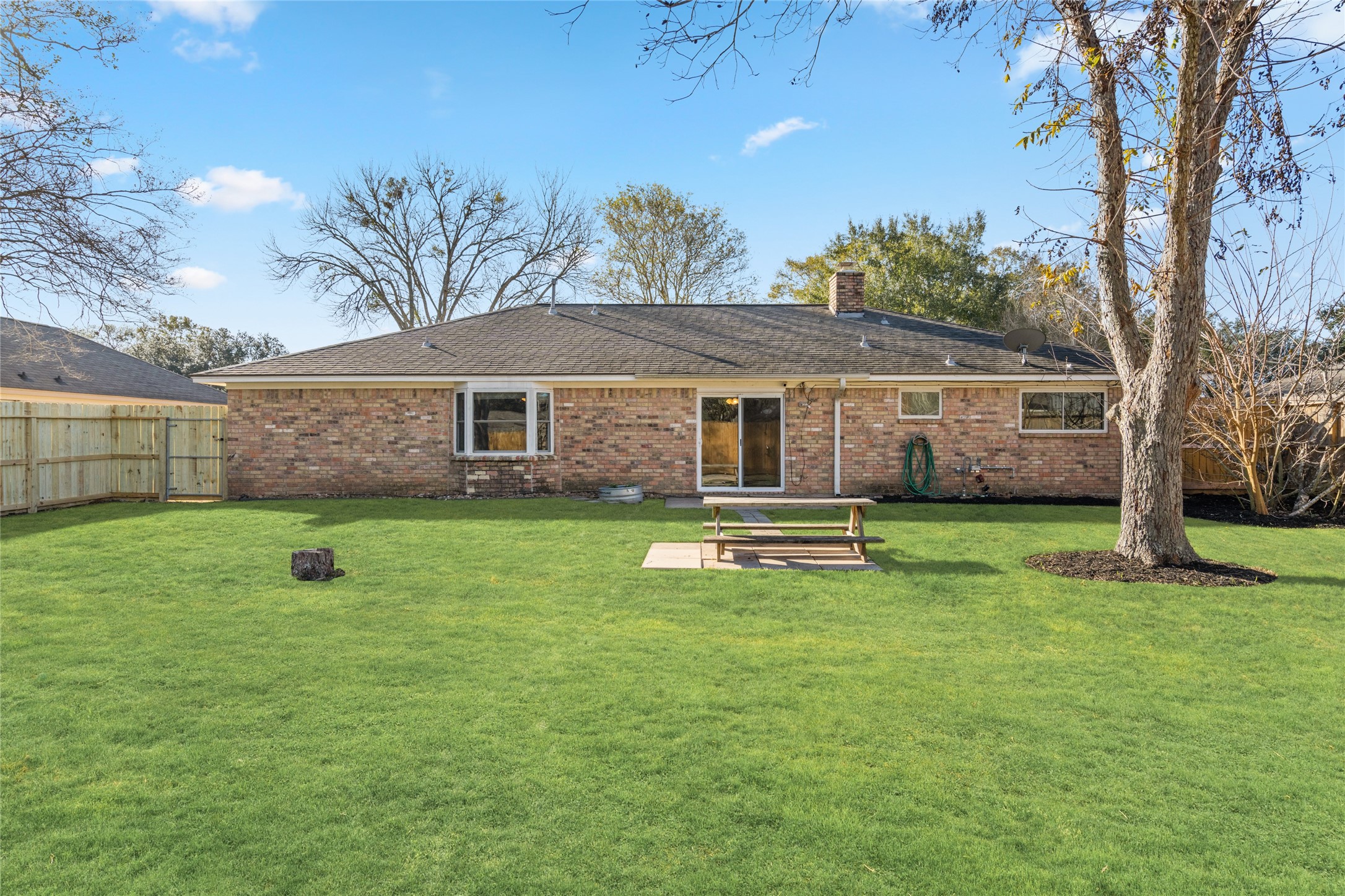 3603 Glenmeadow Drive Rosenberg, TX 77471 - Photo 25 of 27 a view of a house with a backyard