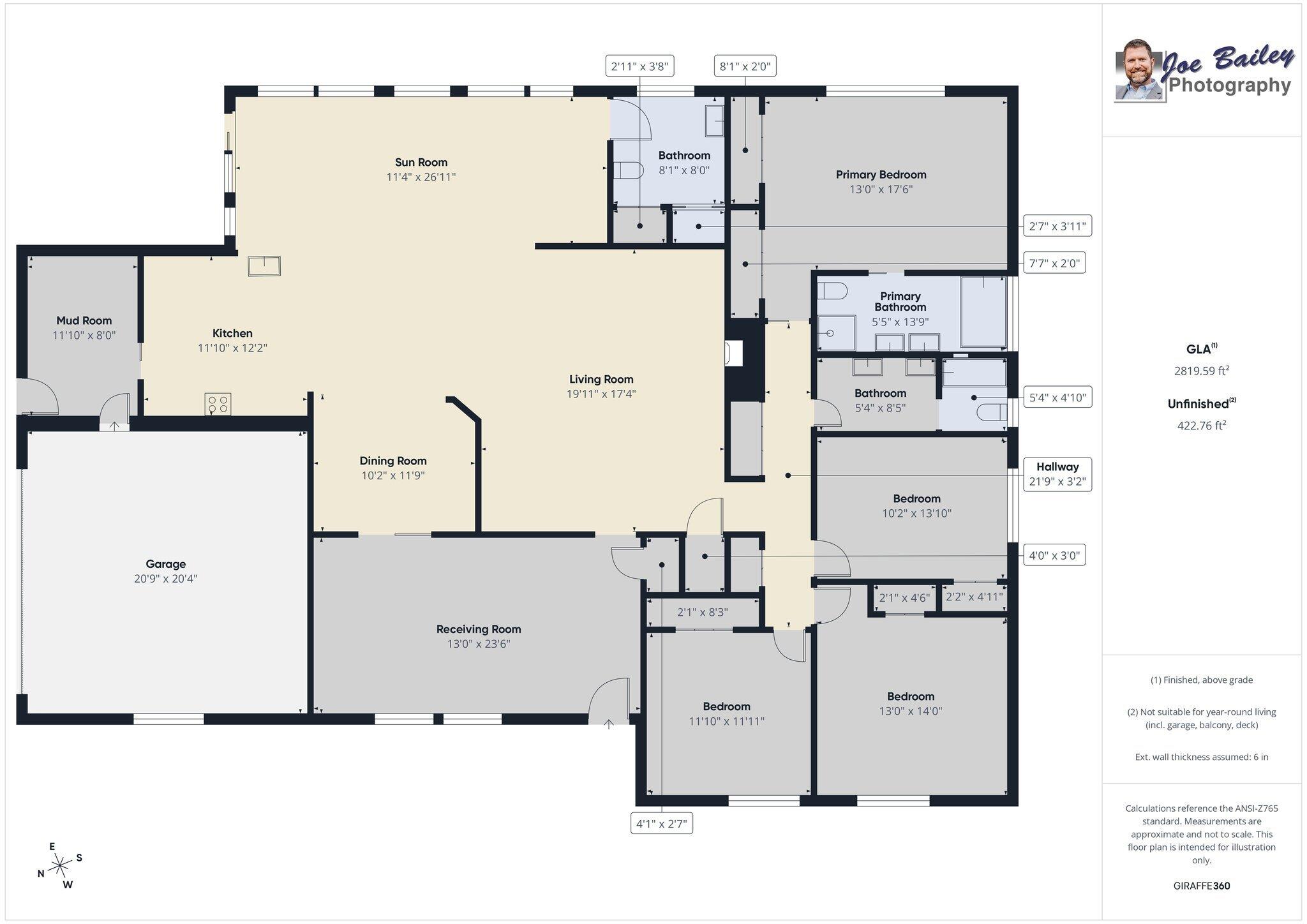 1654 Huntsman Drive Aiken, SC 29803 - Photo 71 of 71 Floor Plan (1)
