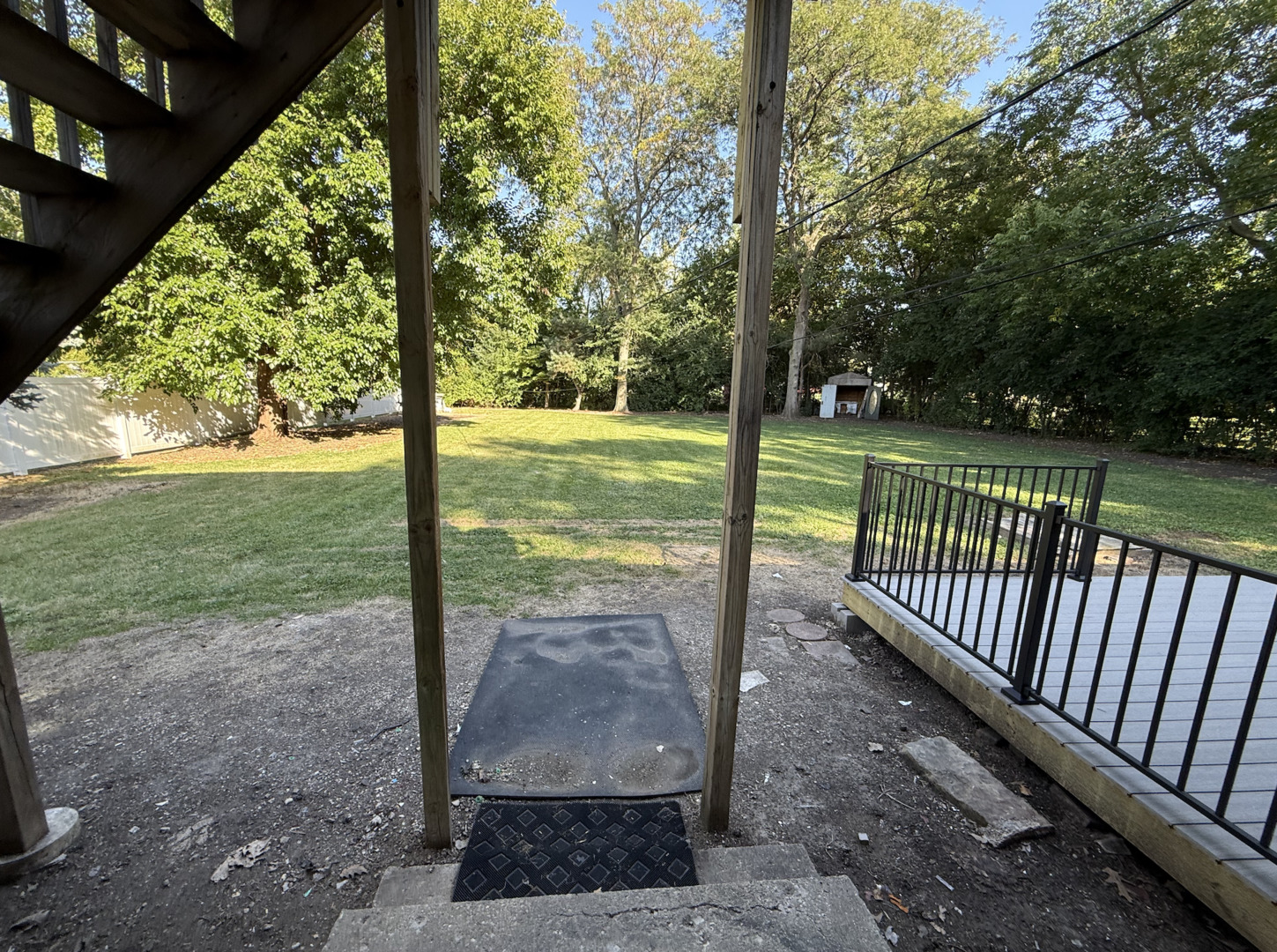 59 9s115 Route, Unit 1 Naperville, IL 60564 - Photo 12 of 12 a view of a yard with large trees