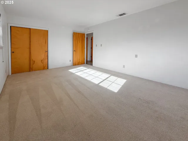 a view of empty room