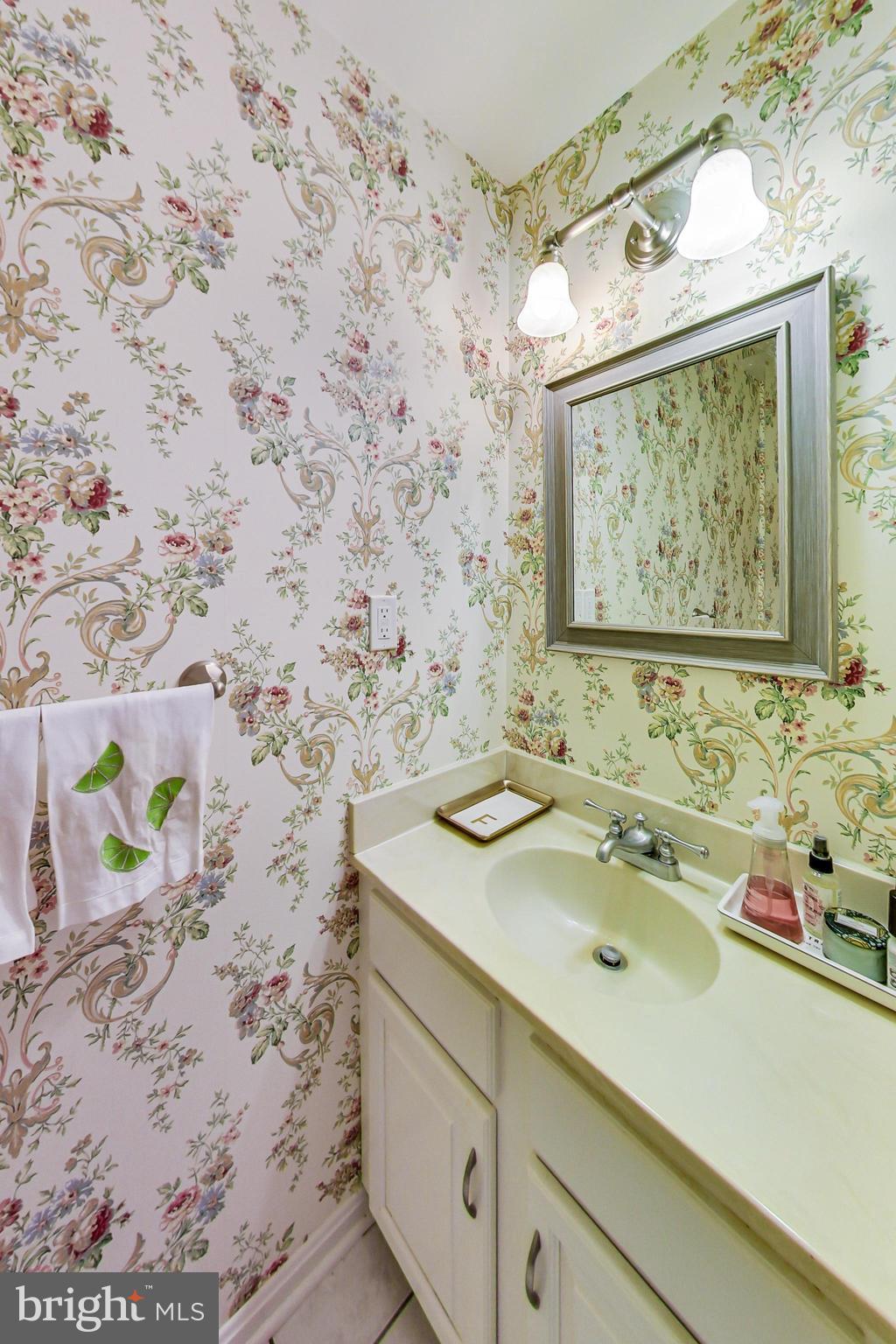 6718 Hillandale Road, Unit 16 Chevy Chase, MD 20815 - Photo 12 of 32 Lovely Powder Room