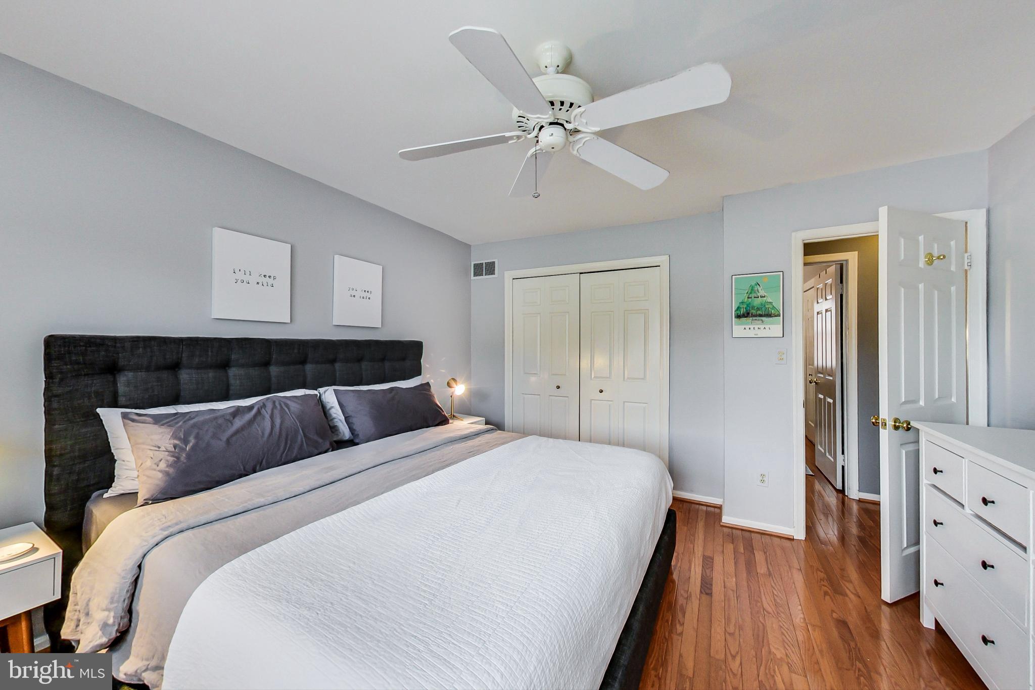 6718 Hillandale Road, Unit 16 Chevy Chase, MD 20815 - Photo 13 of 32 Spacious Owner's Suite w/ Space for King Sized Bed