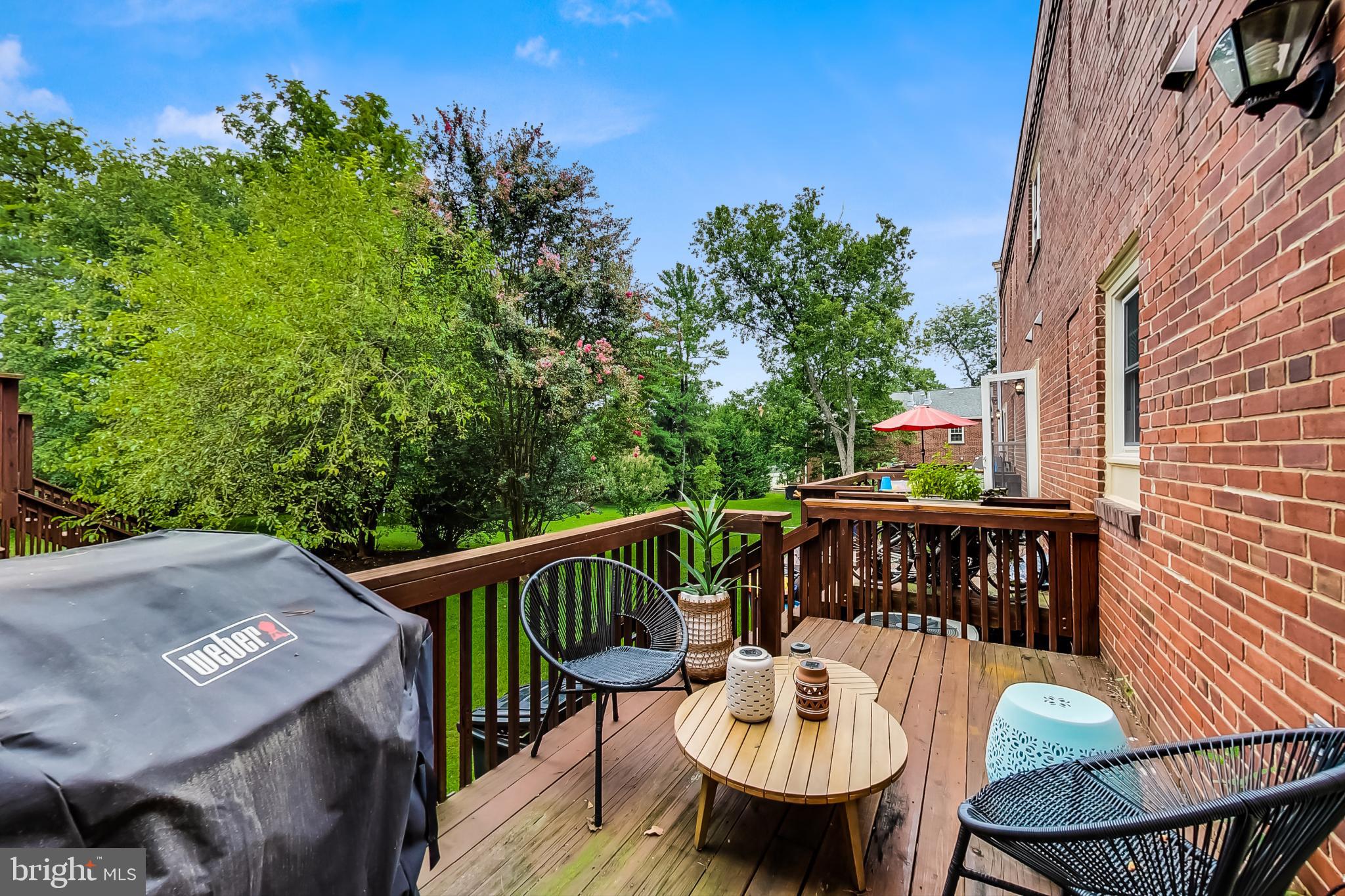 6718 Hillandale Road, Unit 16 Chevy Chase, MD 20815 - Photo 23 of 32 Enjoy Entertaining and Dining Outdoors Here!