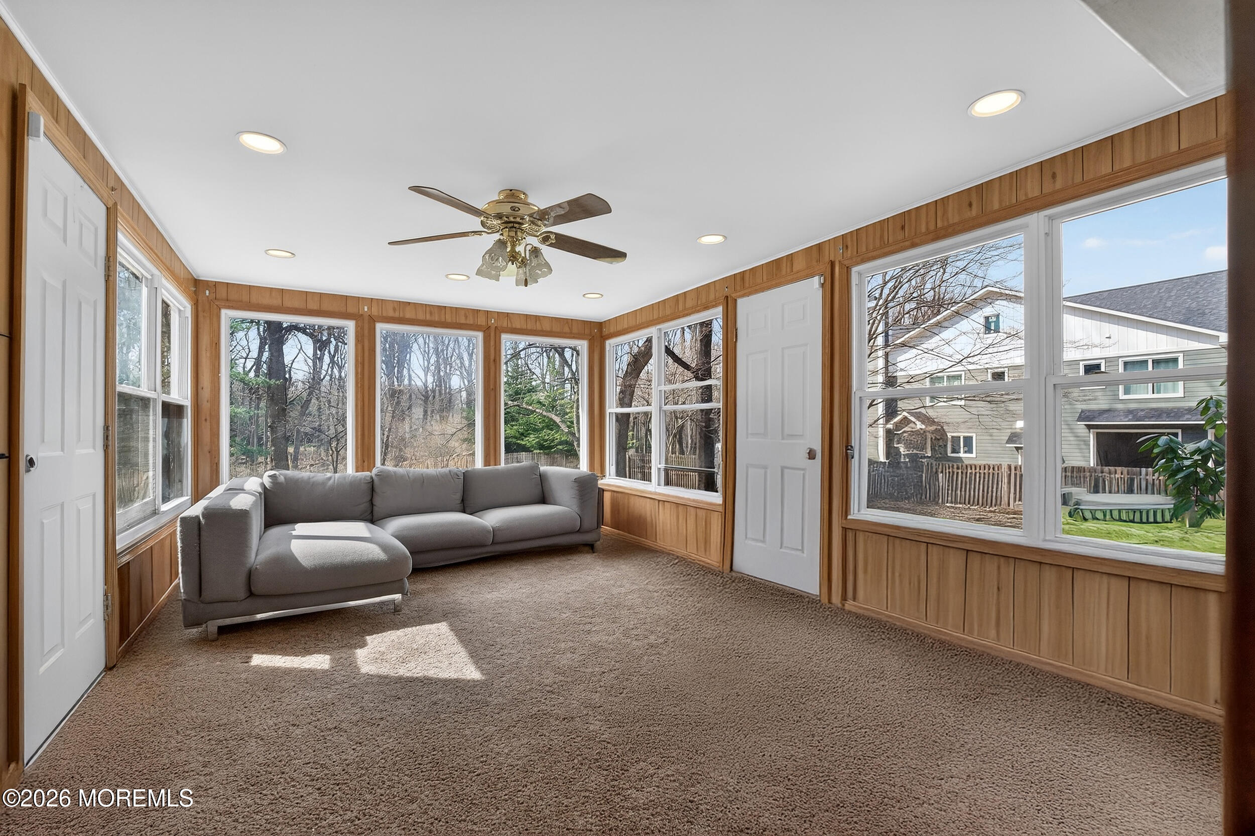 76 Telegraph Hill Road Holmdel, NJ 07733 - Photo 20 of 51 a living room with furniture and a large window
