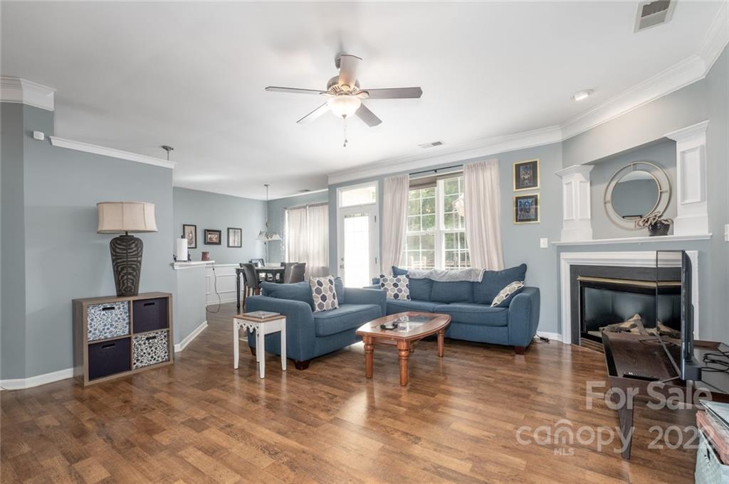 8010 Trotter Road Charlotte, NC 28216 - Photo 4 of 42 a living room with furniture or fireplace and a window
