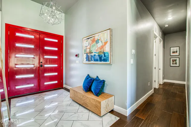 a view of a livingroom with furniture and a couch