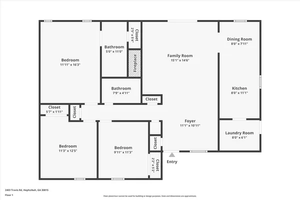 $199,500 | 2403 Travis Road, Augusta, GA 30906