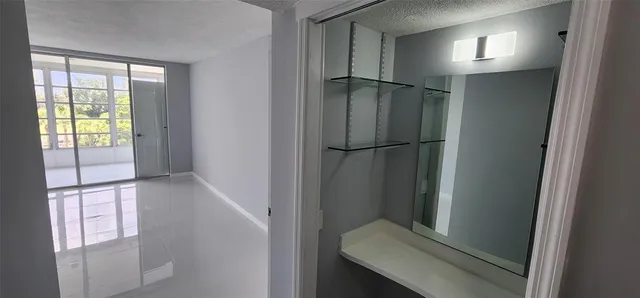 a view of empty room