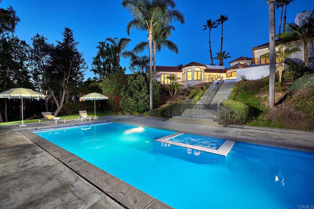 17356 Circa Oriente Rancho Santa Fe, CA 92067 - Photo 11 of 29 an aerial view of a house with swimming pool