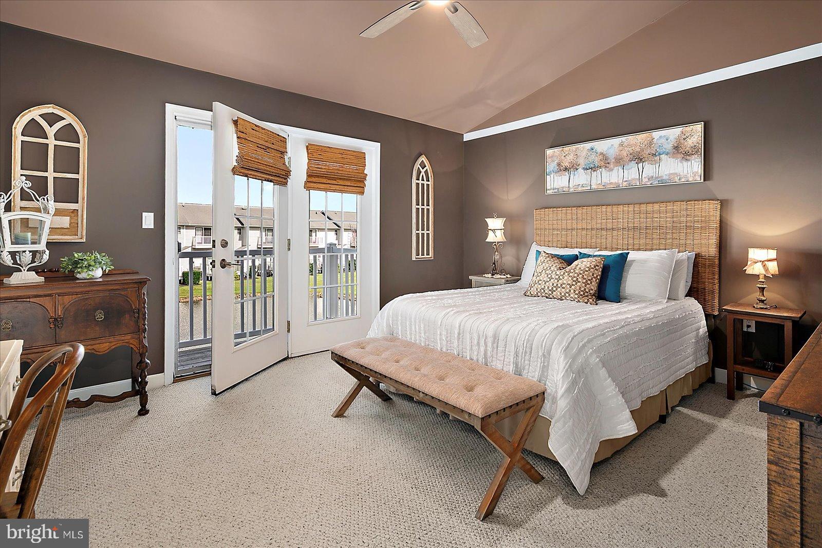 10050 Golf Course Road, Unit 6 Ocean City, MD 21842 - Photo 27 of 60 Charming bedroom with balcony access.