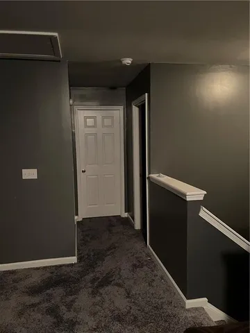 a view of empty room