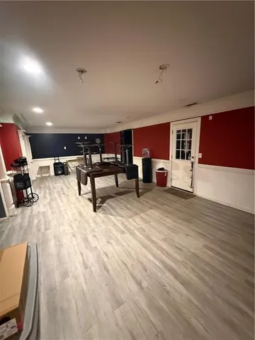 a view of a television