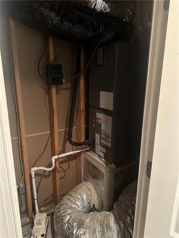 a view of backyard with seating space