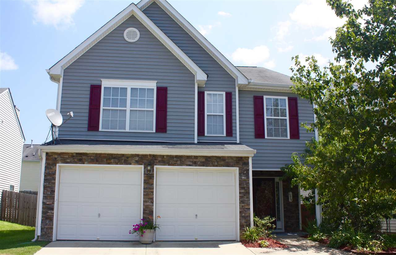 1515 Pebble Ridge Drive Raleigh, NC 27610 - Photo 1 of 17 Great home with stone accents, and two car garage. The trees in the front are fruit bearing! Front Exter