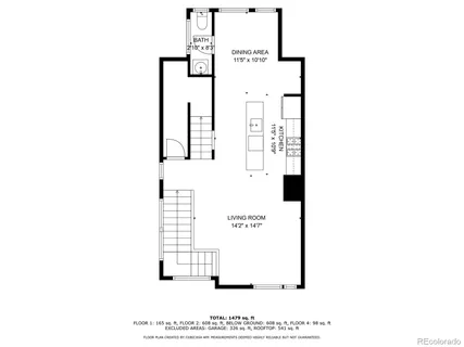 $624,000 | 3425 West 16th Avenue, Denver, CO 80204