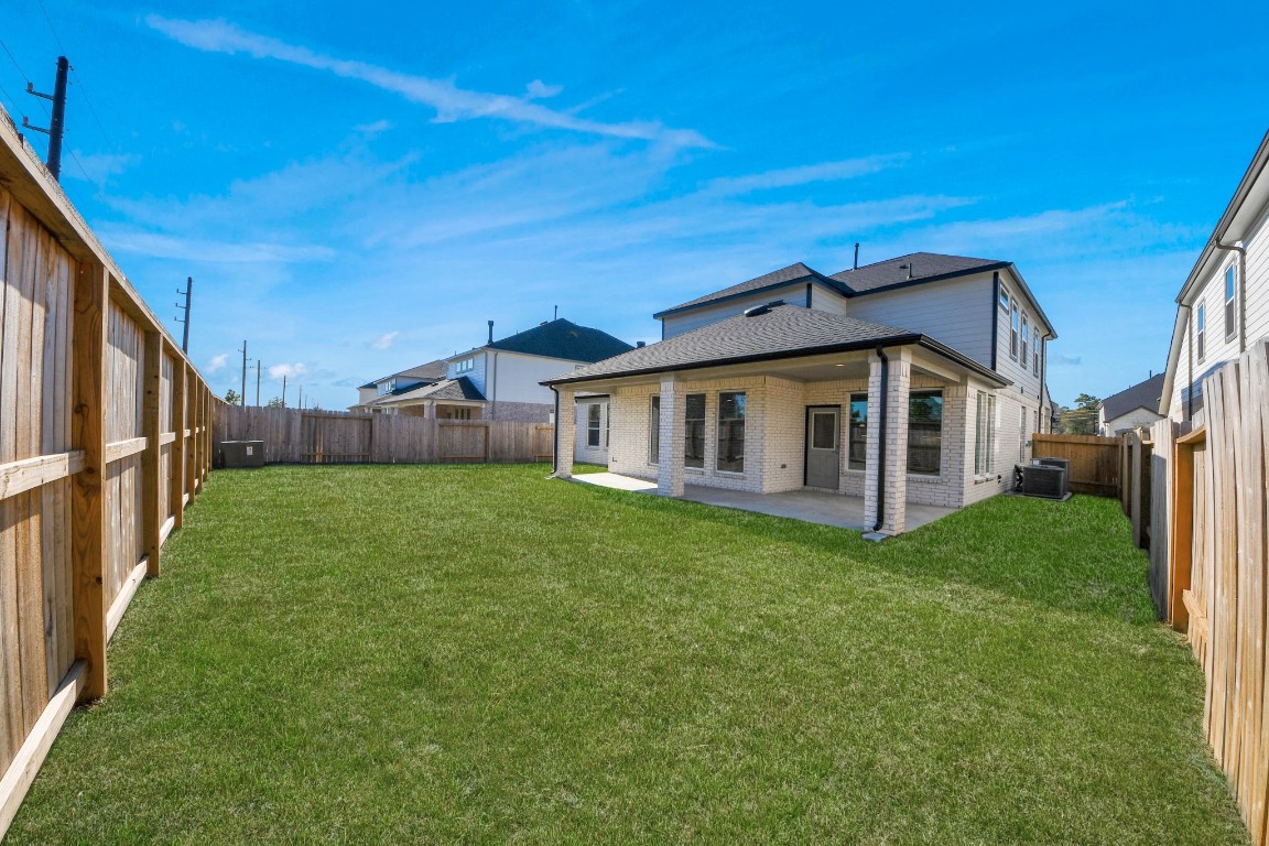 3114 North Spring Drive Spring, TX 77373 - Photo 41 of 45 a view of a house with backyard