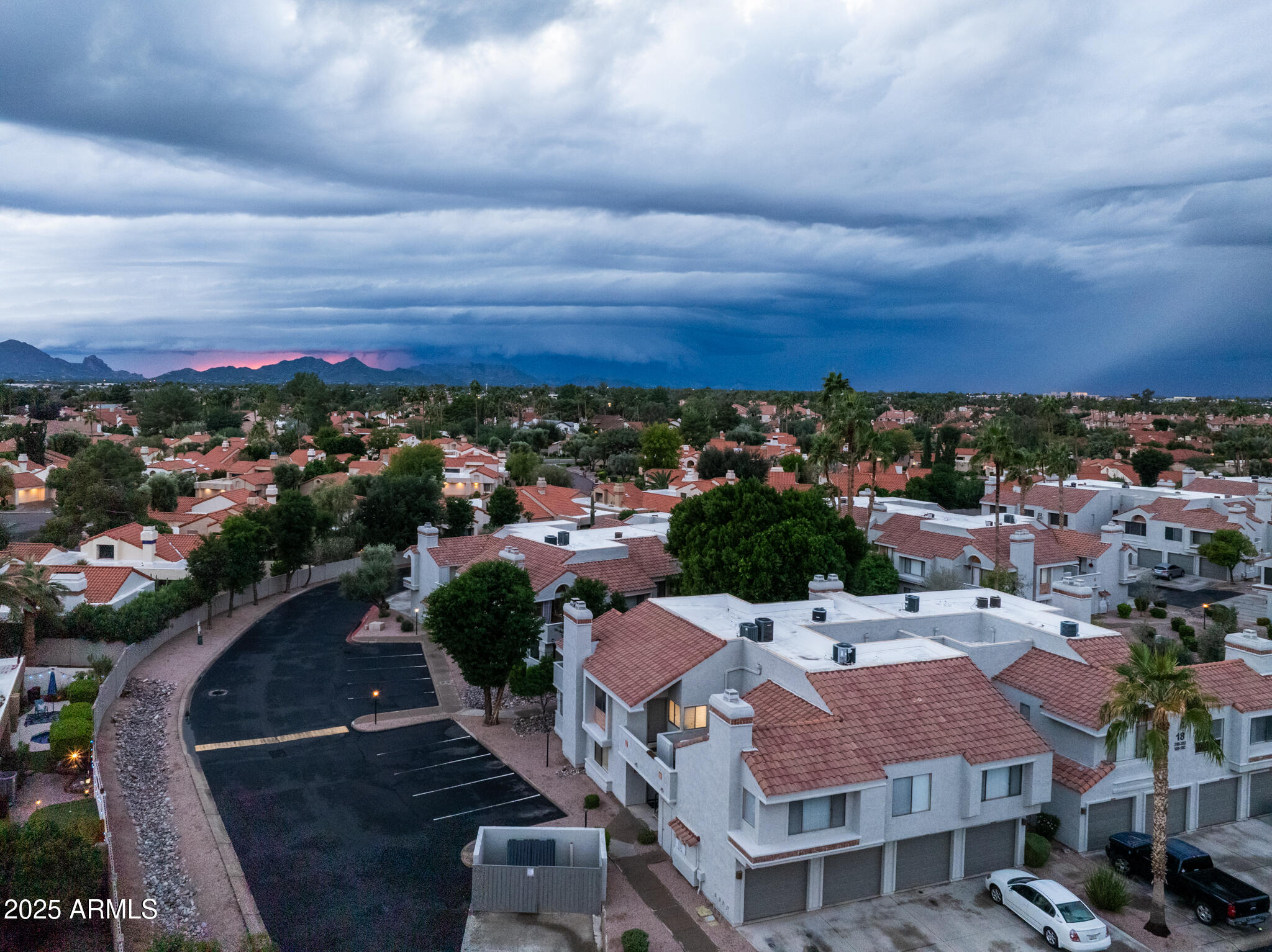 10115 East Mountain View Road, Unit 1089 Scottsdale, AZ 85258 - Photo 25 of 28 a view of a city from a balcony