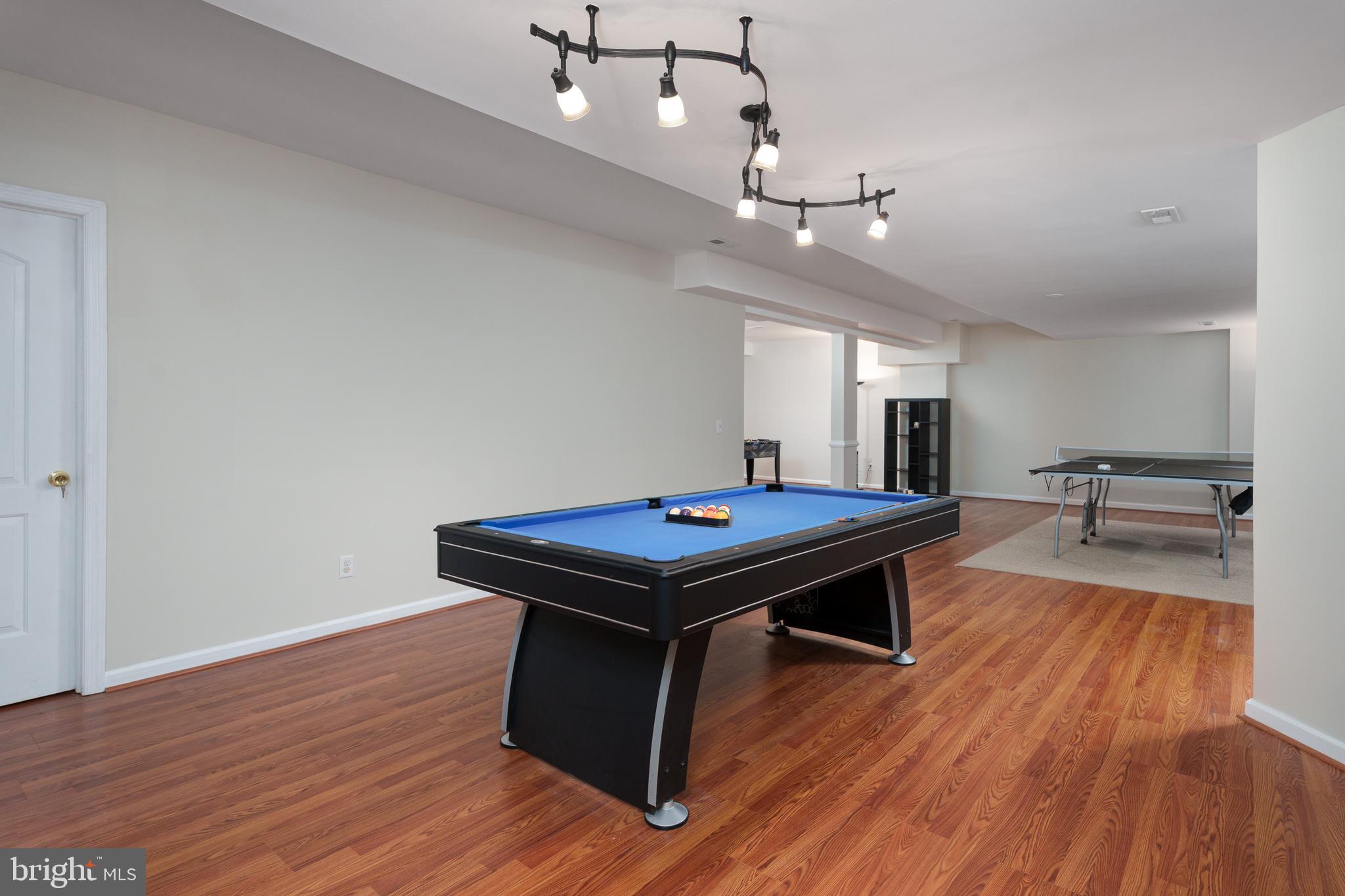 116 Rabbit Hill Road Princeton Junction, NJ 08550 - Photo 76 of 83 Rec Rm, track lights, pool table