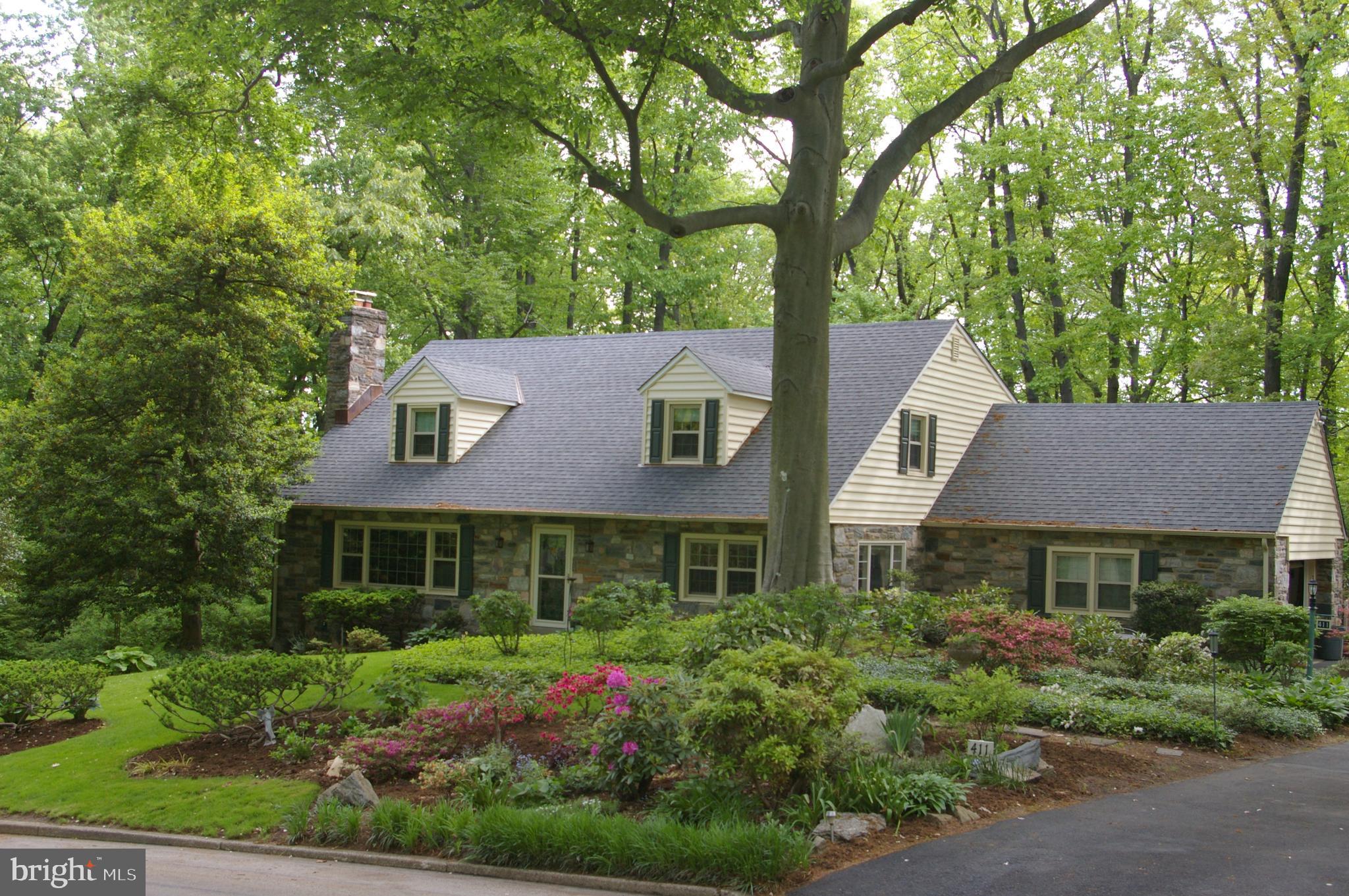 411 Custis Road Glenside, PA 19038 - Photo 1 of 52 Spring time outdoor splendor