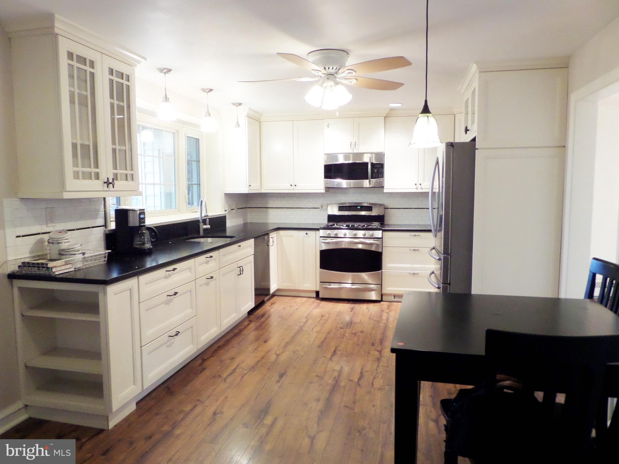 411 Custis Road Glenside, PA 19038 - Photo 17 of 52 Remodeled Gourmet granite Kitchen