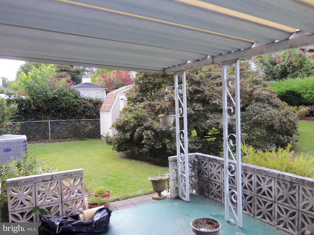 6014 Riggs Road Hyattsville, MD 20783 - Photo 10 of 18 Covered rear patio