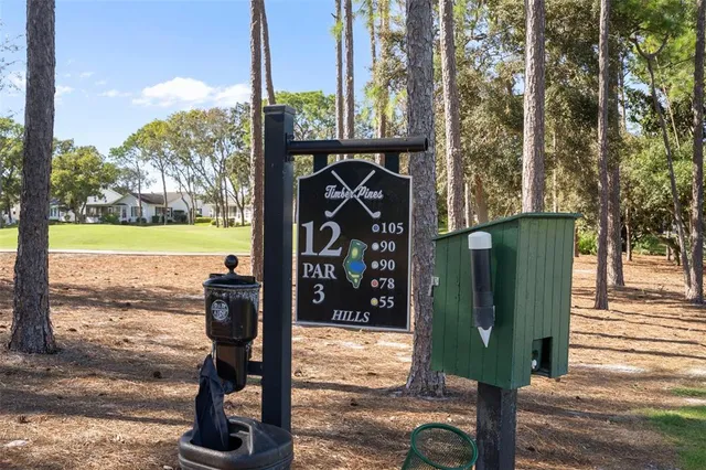 a view of a street with an outdoor space