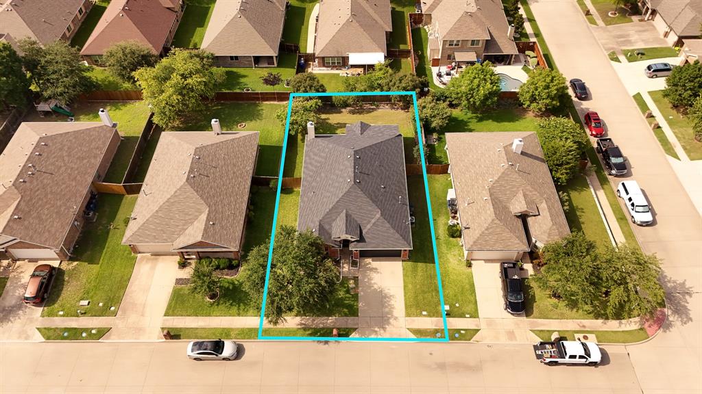1070 Shepard Lane Lavon, TX 75166 - Photo 3 of 29 an aerial view of residential houses with outdoor space and parking
