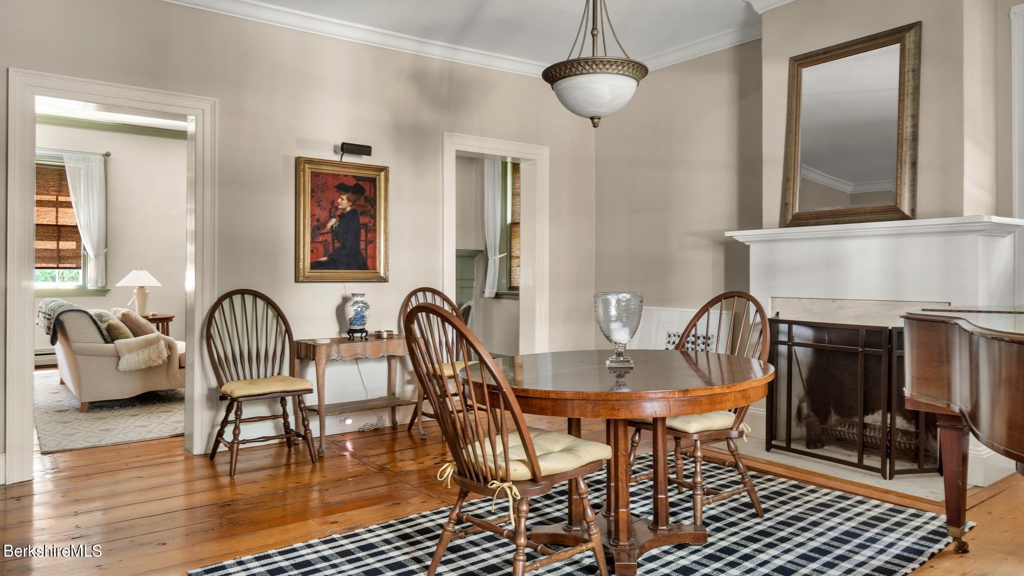 428 Swamp Road Richmond, MA 01201 - Photo 8 of 37 8 Dining Room looking into living room (