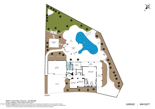 $1,450,000 | 16417 South 23rd Way, Phoenix, AZ 85048