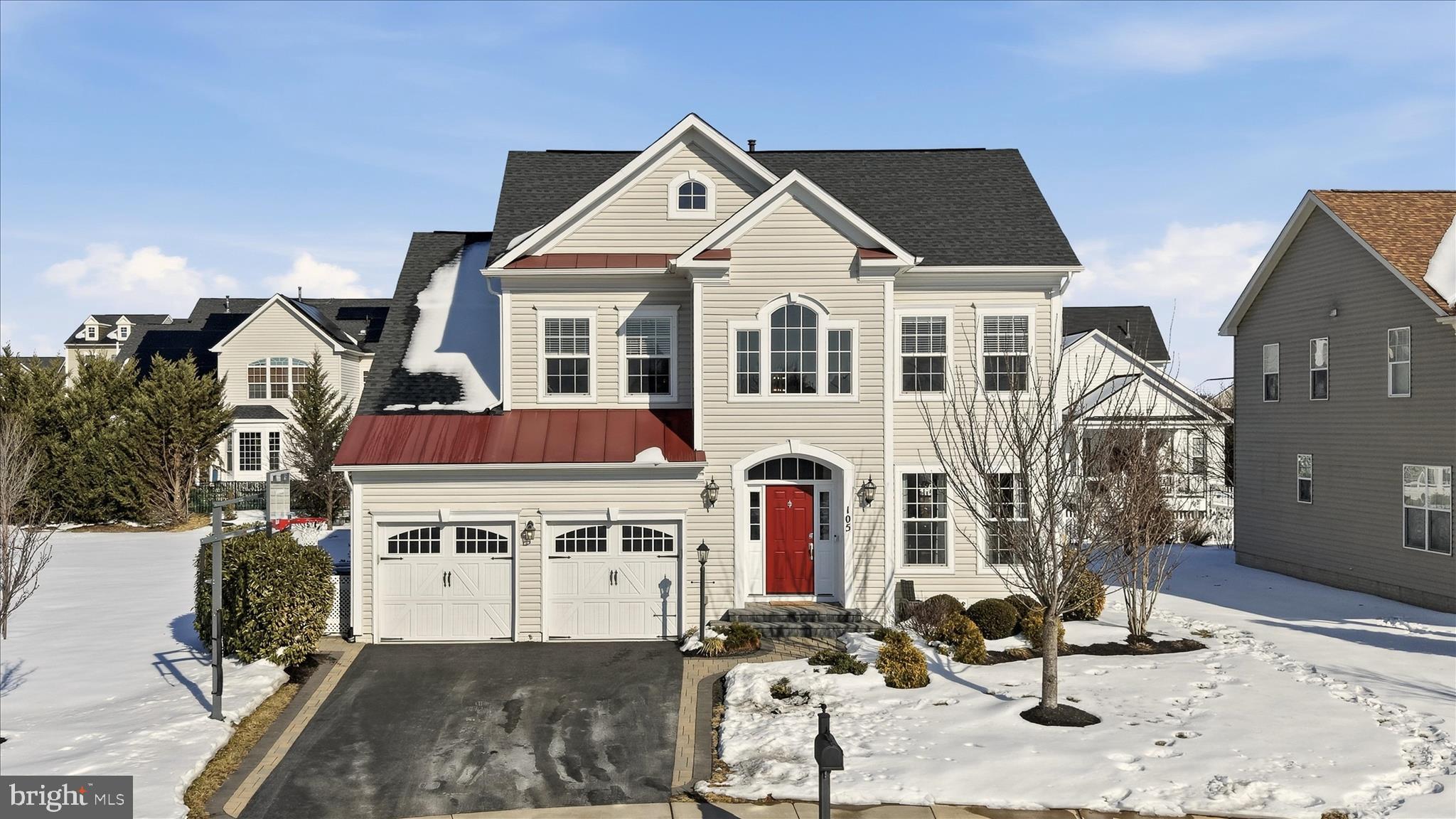 105 Garret Court Stephenson, VA 22656 - Photo 2 of 97 a front view of a house with yard