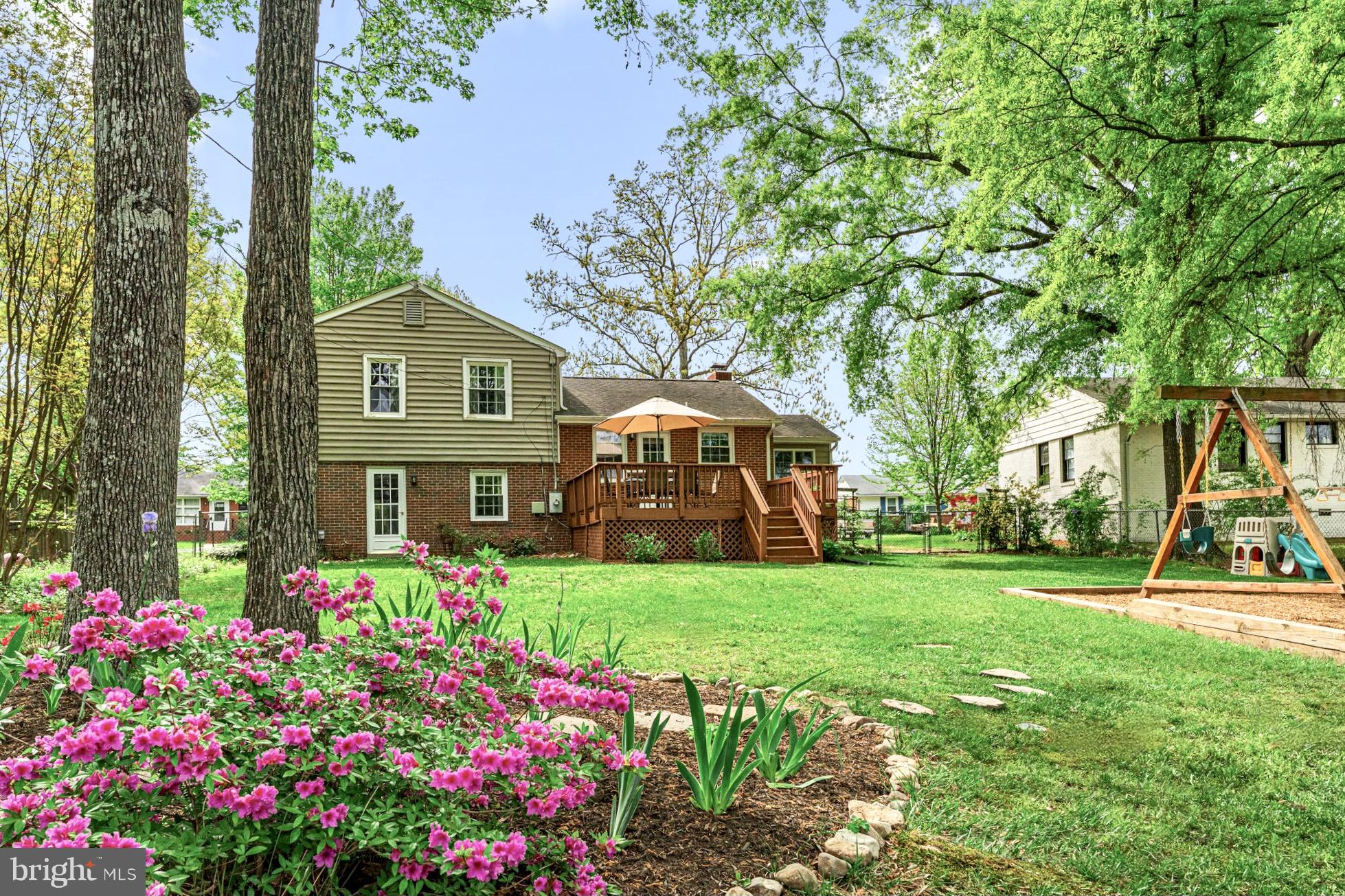 2206 Manlyn Road Henrico, VA 23229 - Photo 33 of 39 Rear View of Back yard/Home