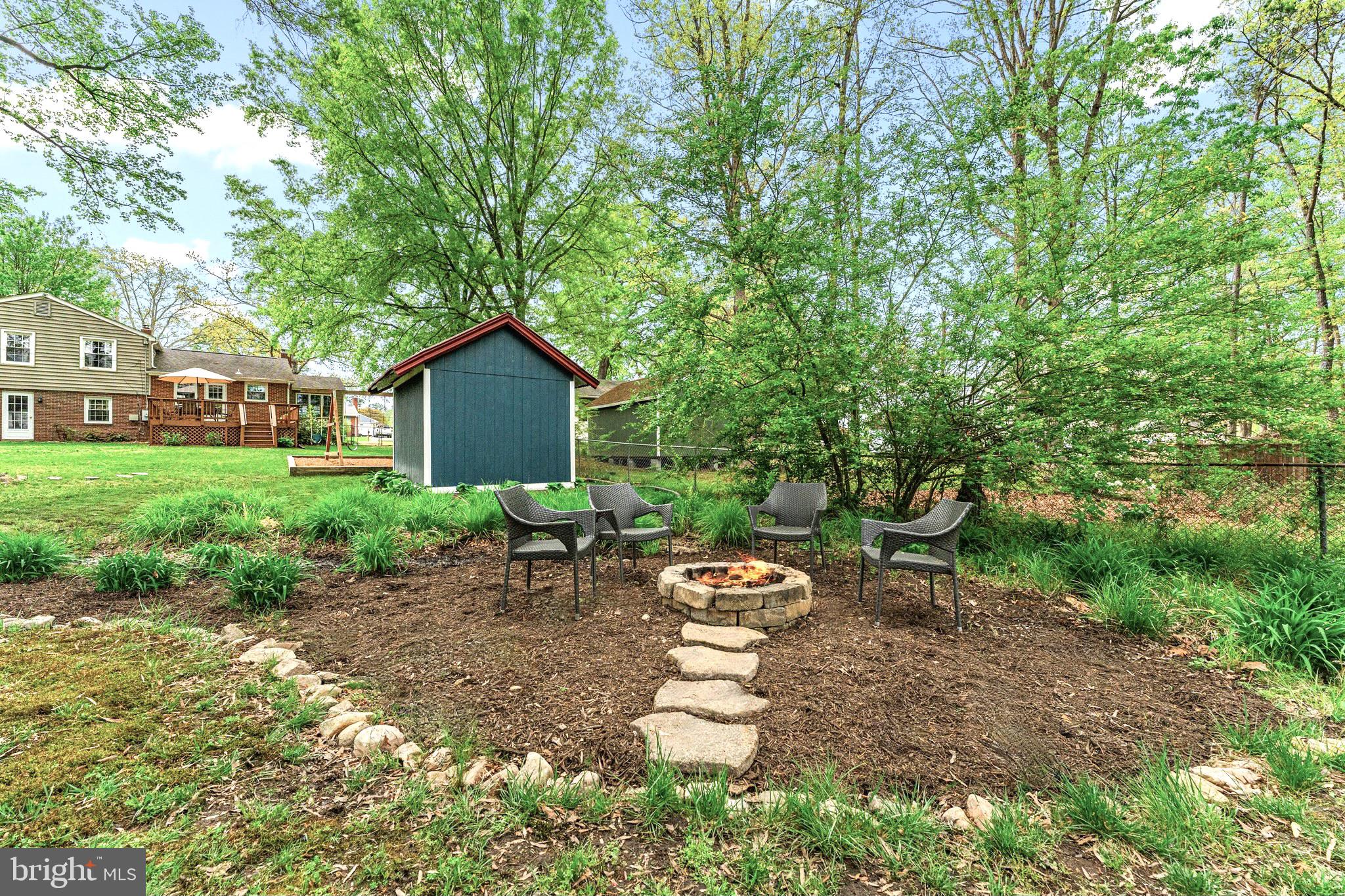 2206 Manlyn Road Henrico, VA 23229 - Photo 38 of 39 Firepit Area