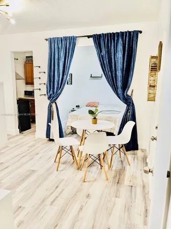 a very nice looking room with a large window
