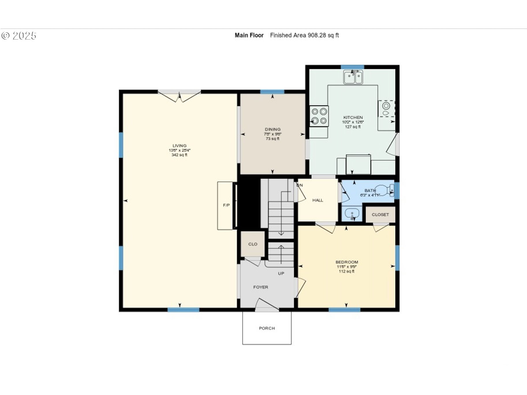 1944 Alder Street Eugene, OR 97405 - Photo 46 of 46 a picture of a floor plan
