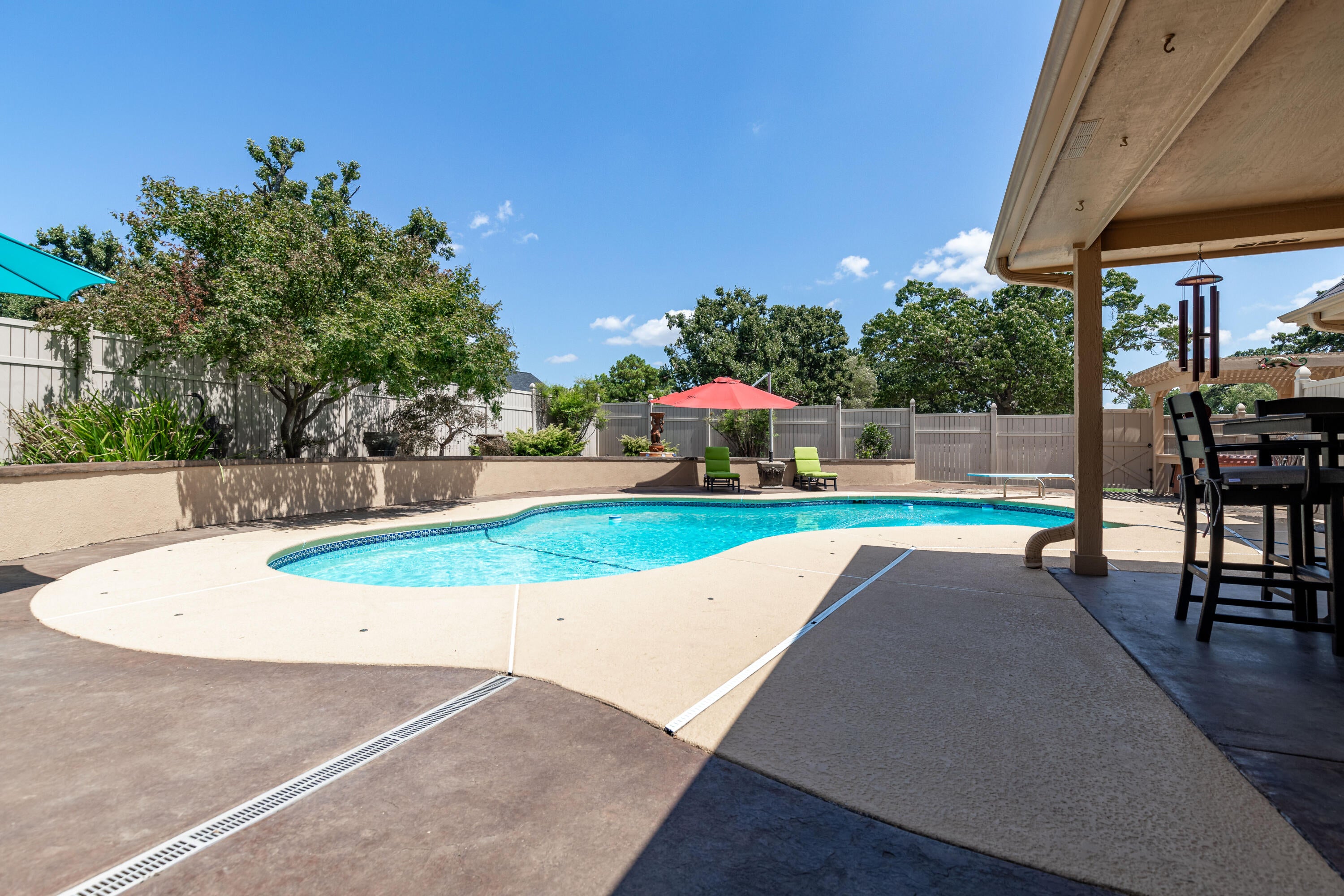 59072 East 301 Road Grove, OK 74344 - Photo 50 of 55 Pool-Privacy Fence