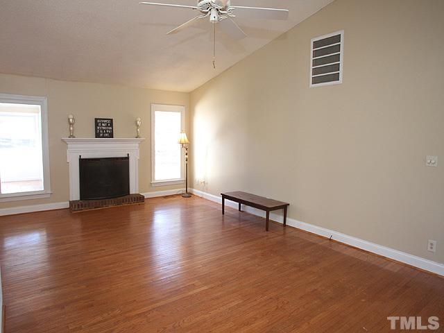 5425 Old Towne Road Raleigh, NC 27612 - Photo 12 of 13 FANTASTIC OPEN FLOOR PLAN CONECEPT THAT STILL MAINTAINS AN ELEMENT OF COZY WITH A FIREPLACE AND BUILT INS.