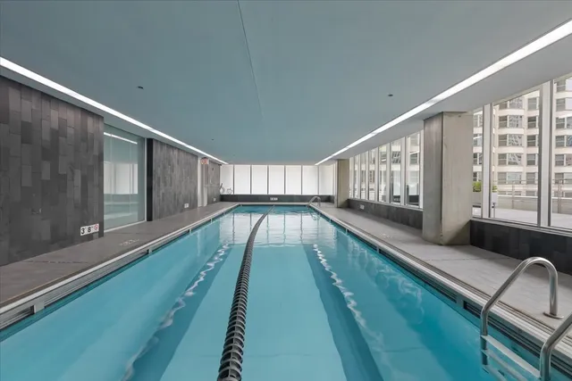 a room with gym equipment